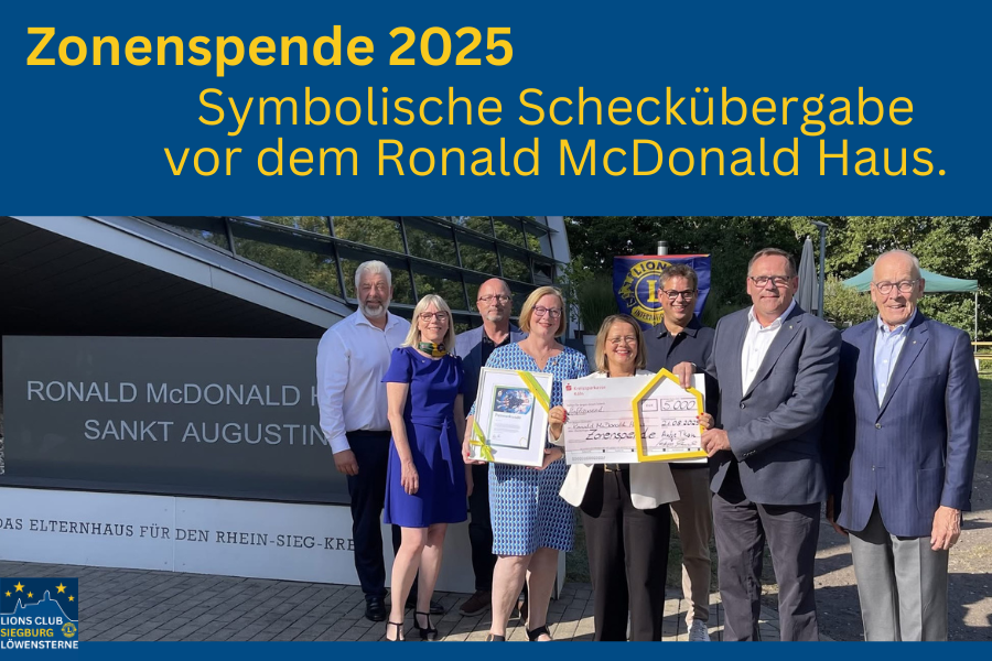 Zonenspende Distrikt 111 - Rheinland-Süd Region III-3